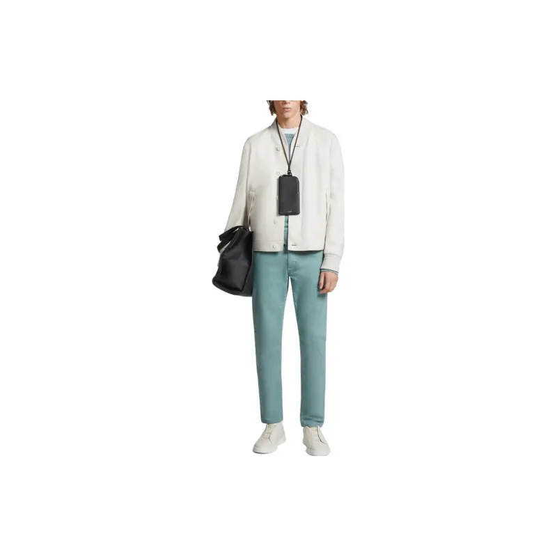 Zzegna Jeans Men Aqua Green-2