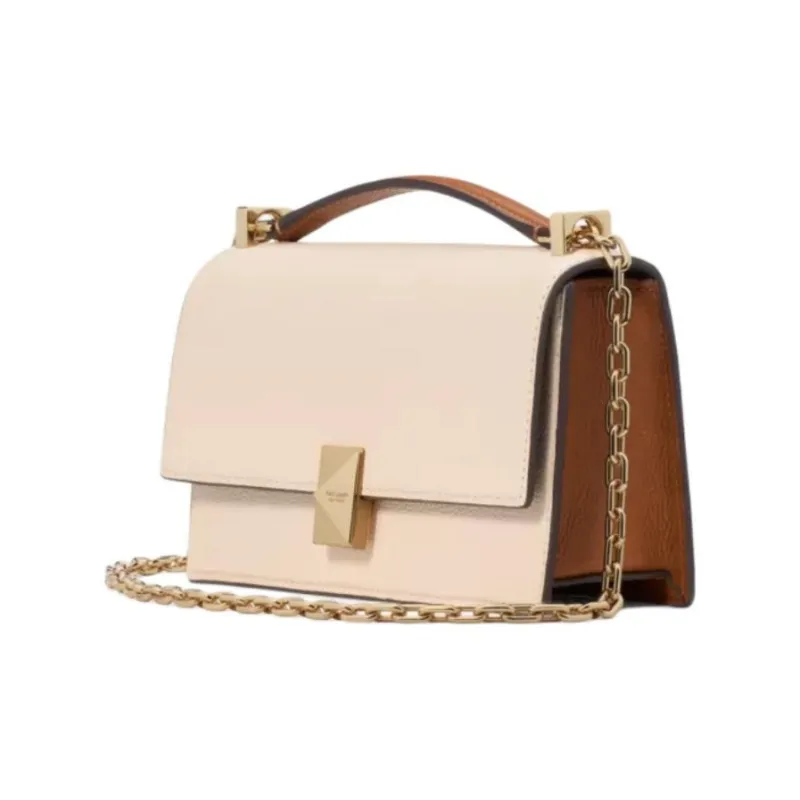 Kate Spade Cow Leather Shoulder Bag Crossbody Bag Handbag Mini Women's Ecru-1