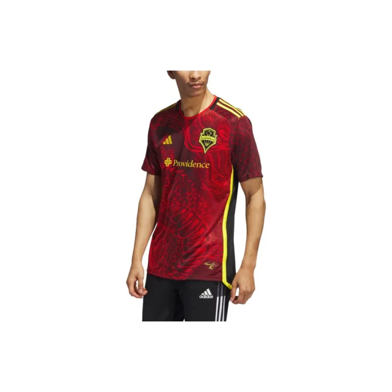 Adidas Seattle Sounders FC T-Shirts Men Red-2