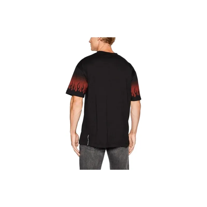 Vision Of Super Negative Red Flames T-shirt-2