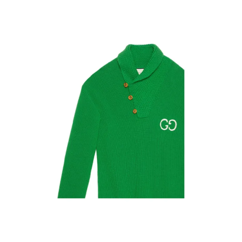 GUCCI Sweaters Men Green-5