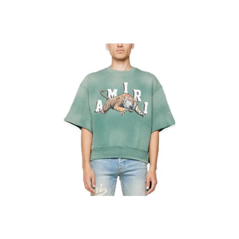 AMIRI T-Shirts Men Green-1