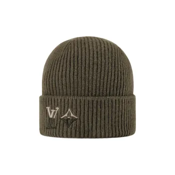 LOUIS VUITTON Cashmere Beanies Men's Green