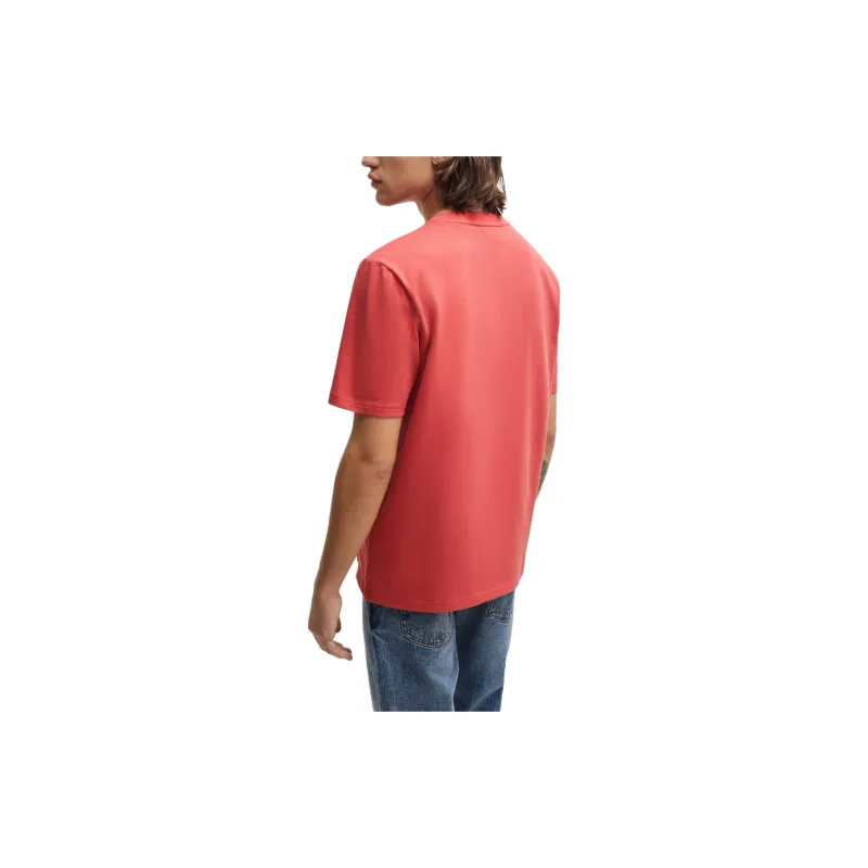 HUGO BOSS Drochet Cotton T shirt-3