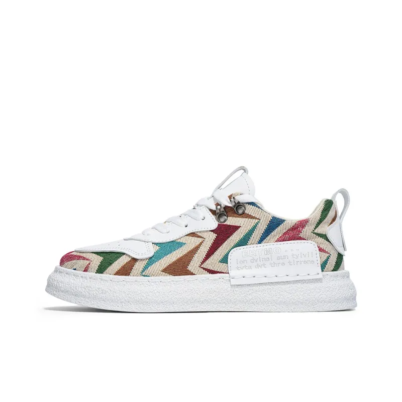 Kuding Slip-Resistant Low-Top Canvas Shoes Men's-15