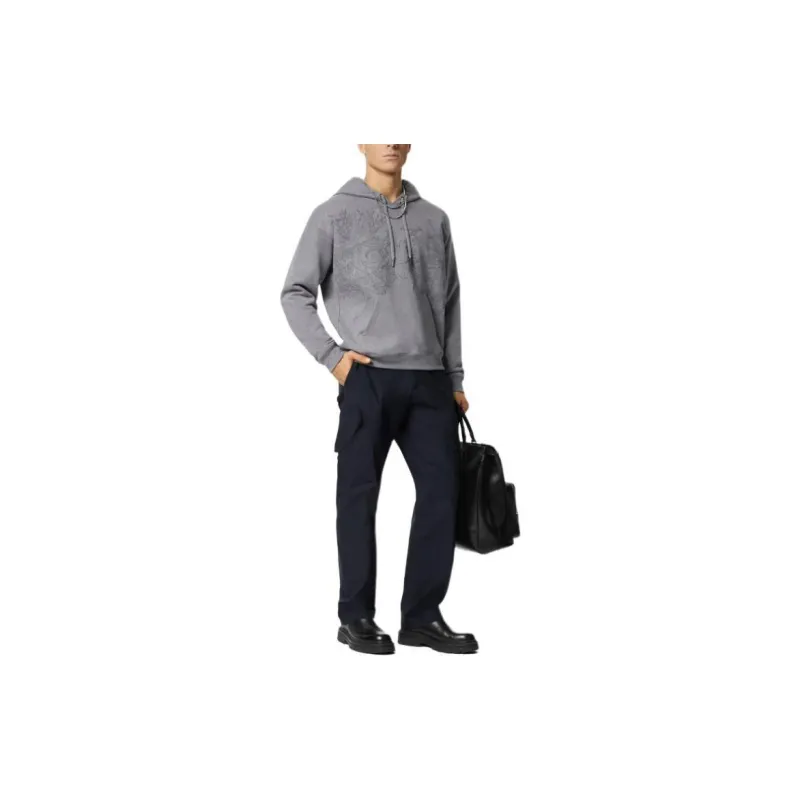 VERSACE Barocco Sea Embroidered Hoodie-3