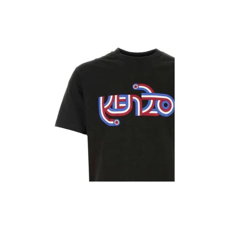 KENZO Target Logo Crewneck T Shirt-4