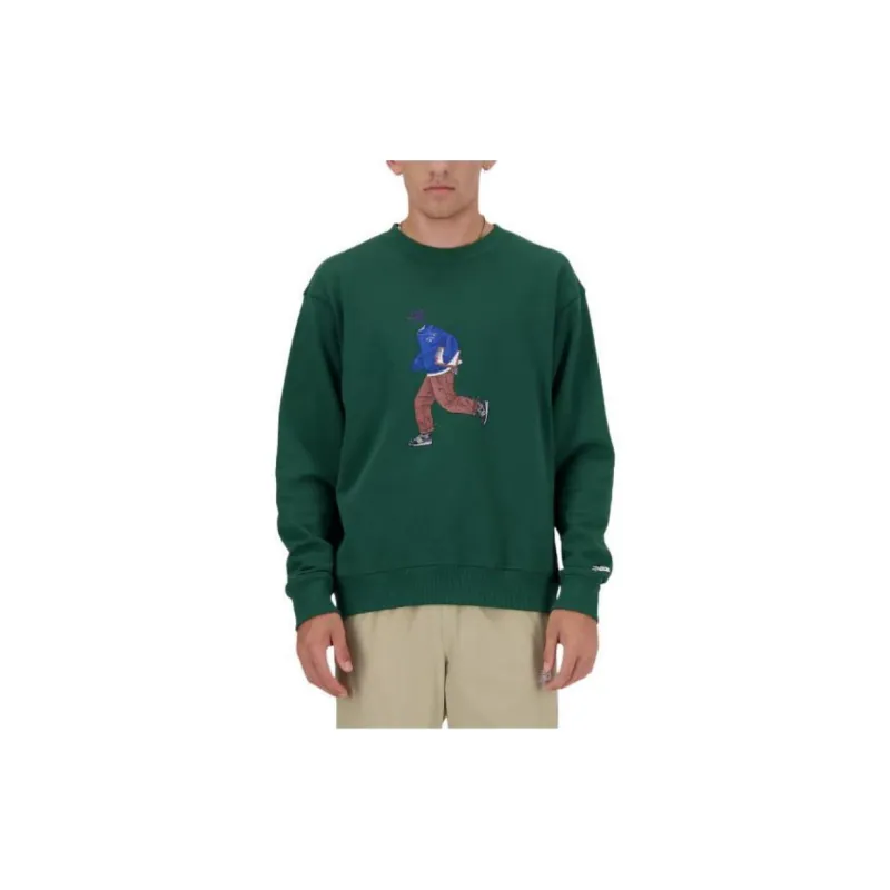 New Balance Sweatshirt Men's Green-2
