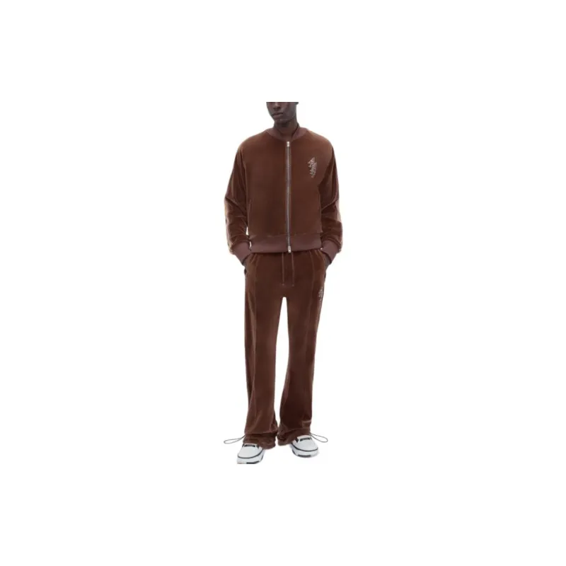 AMIRI Stack Velvet Track Jacket-3