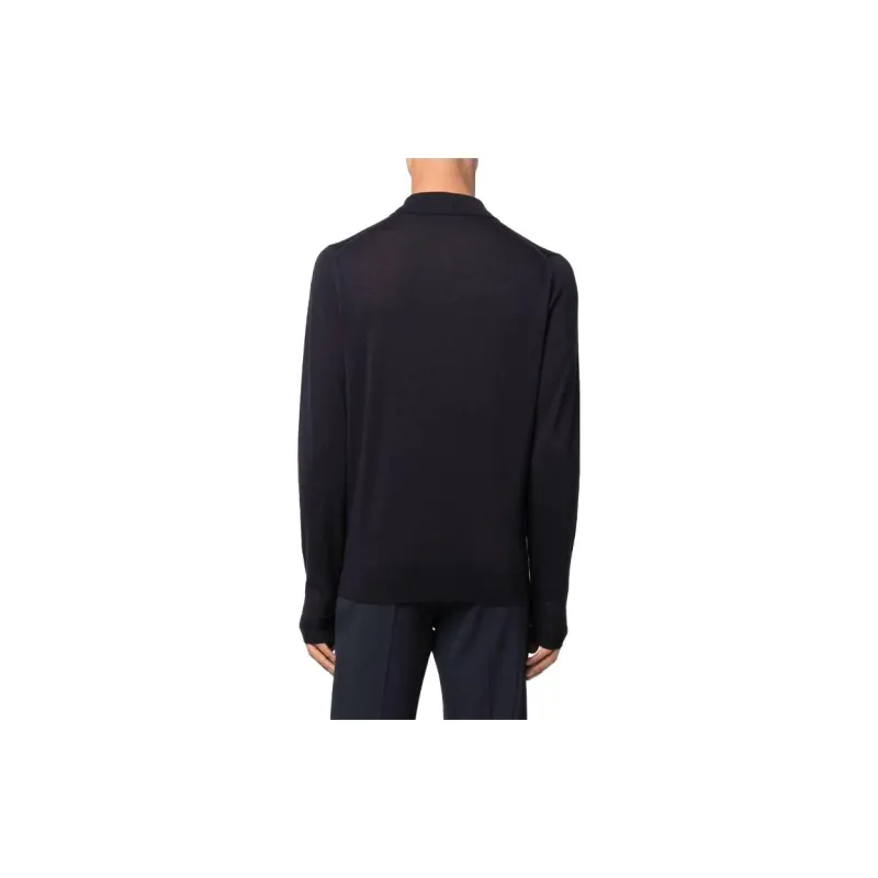 JOHN SMEDLEY Dorset Wool Polo Shirt-1