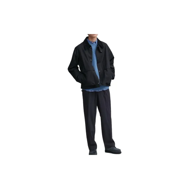 UNIQLO Casual Pants Unisex Navy Blue-2