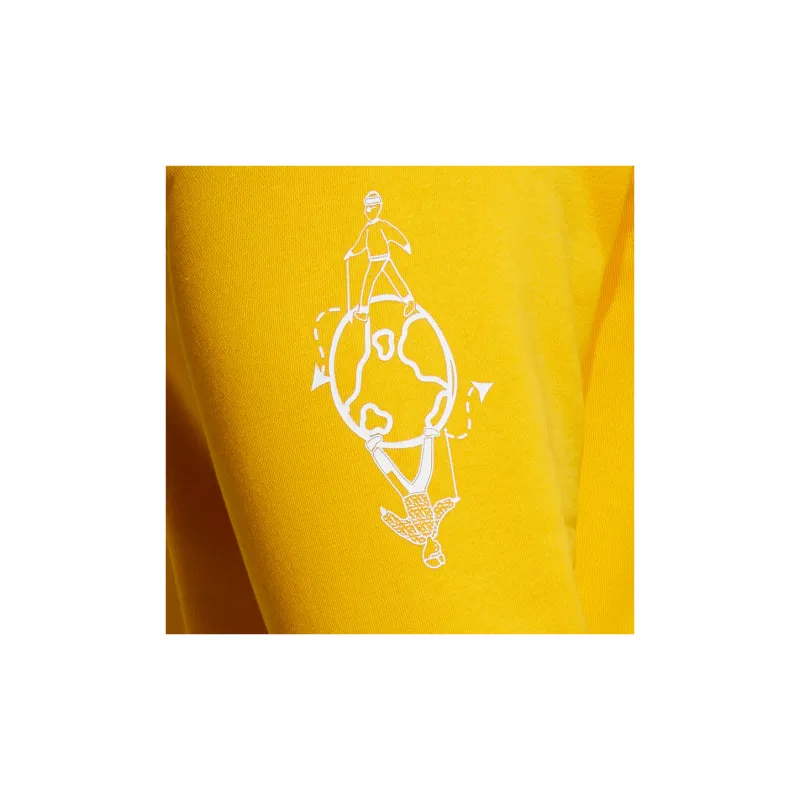 Adidas Neo Sweatshirts Men Yellow-2