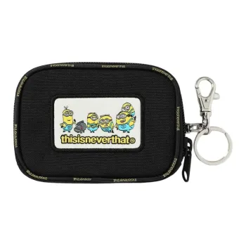 Thisisneverthat MINIONS Minions Collaboration Nylon Coin Purse Mini Unisex Black