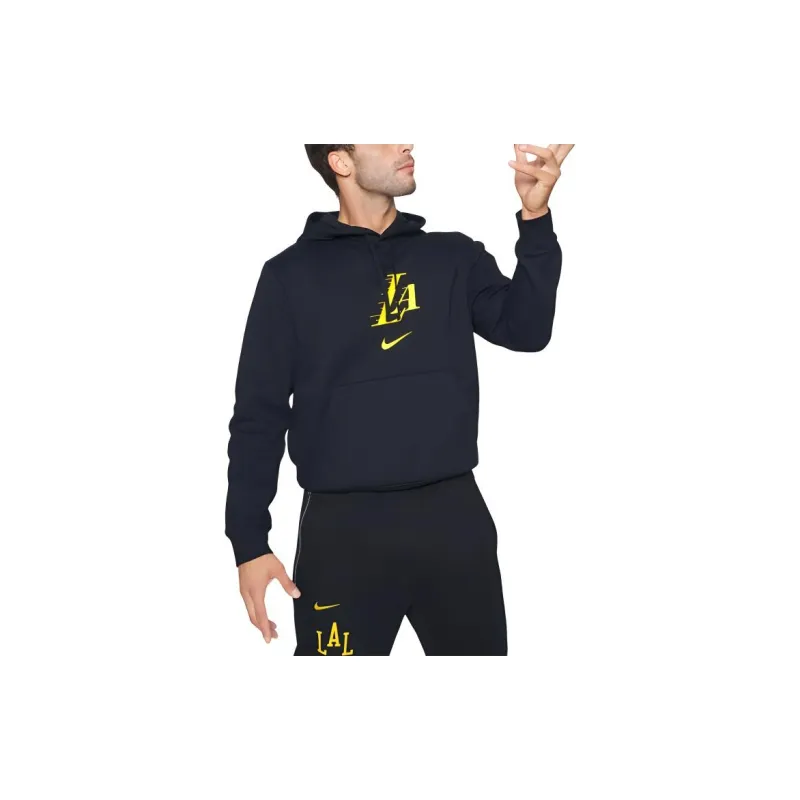 Nike Club Fleece City Edition NBA Sweatshirt Men's Black-3