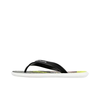HOTMARZZ Abrasion Resistant Slip Resistant Flip Flops Men's Black Green
