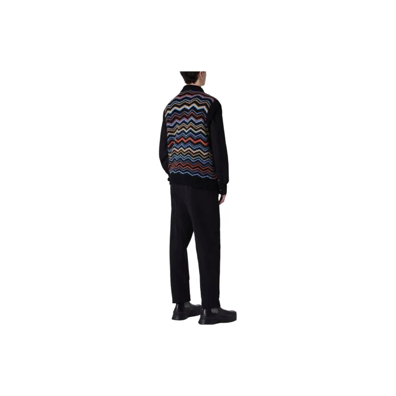 MISSONI Tank Tops Men Black-2