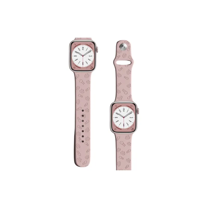 FZRT Apple Compatibility Watch Band 41/45mm Silicone Material-4