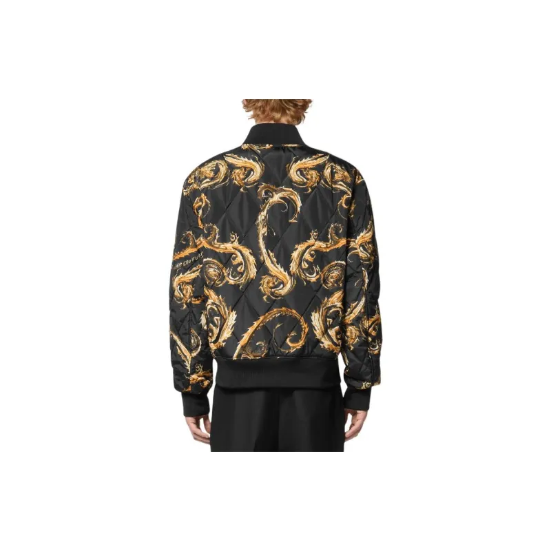 VERSACE JEANS COUTURE Reversible Padded Bomber Jacket-2