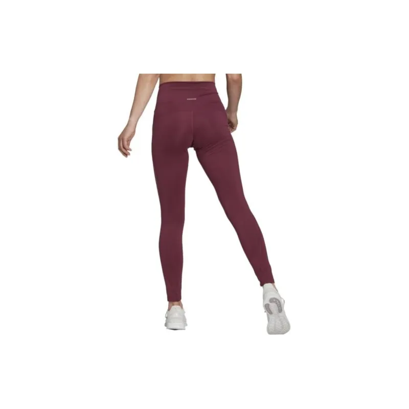 Adidas FEELBRILLIANT Leggings Women's Victory Deep Red/White-1