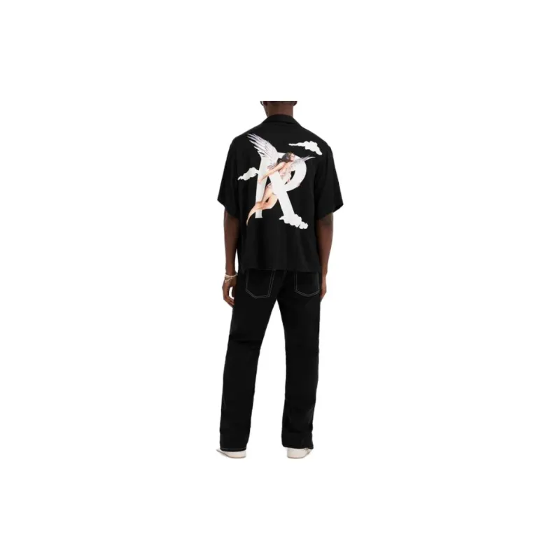 REPRESENT Shirts Men Black-3