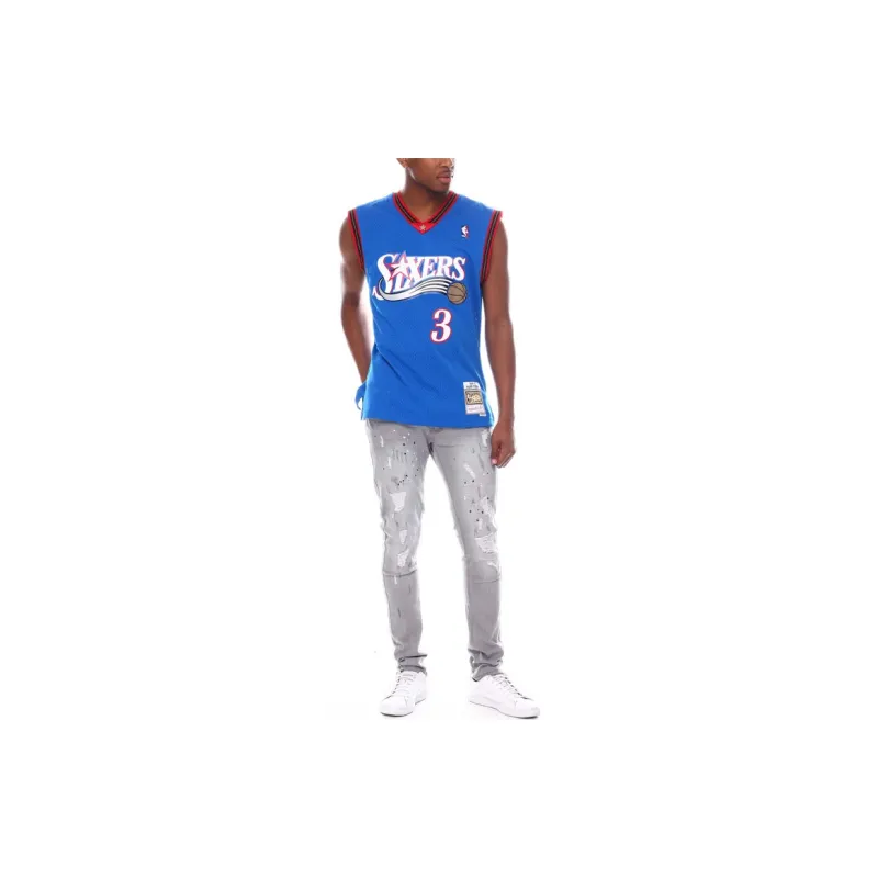 Mitchell Ness Basketball Jerseys Unisex-2