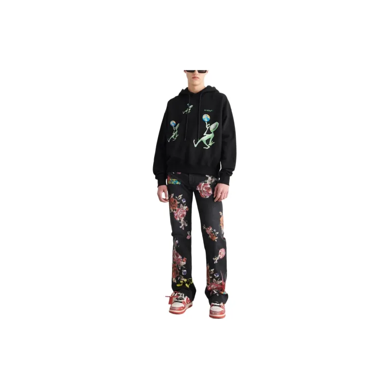 OFF WHITE Alien Arrow Skate Hoodie-1