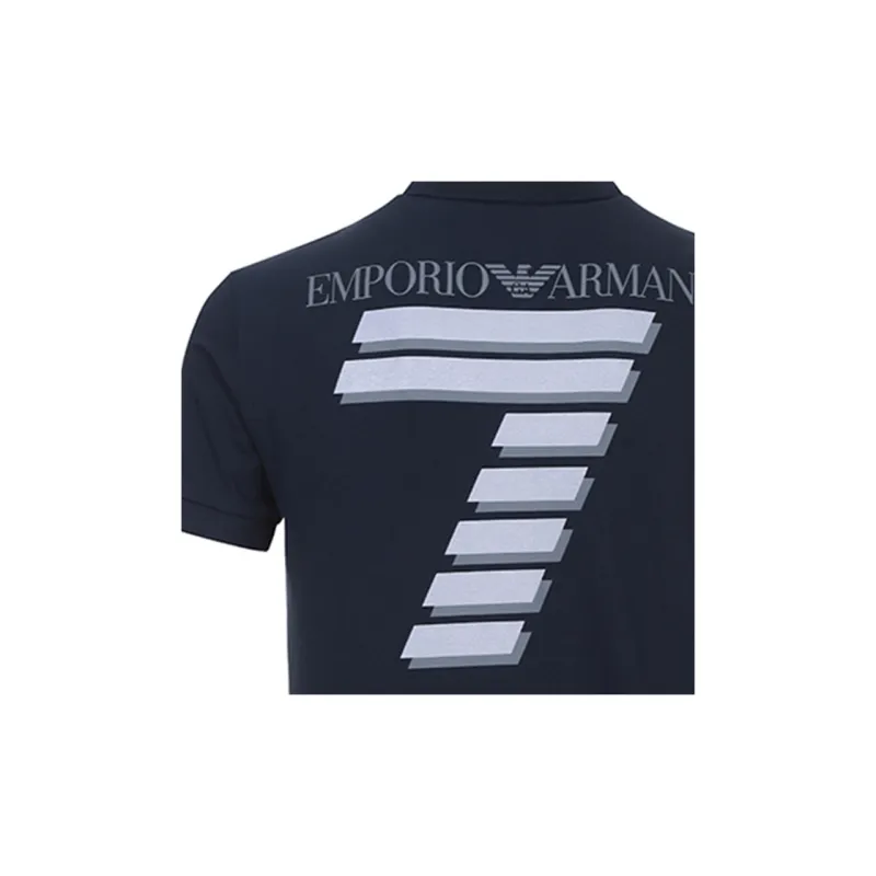 EMPORIO ARMANI Polo Shirt Men's Marine Blue-5