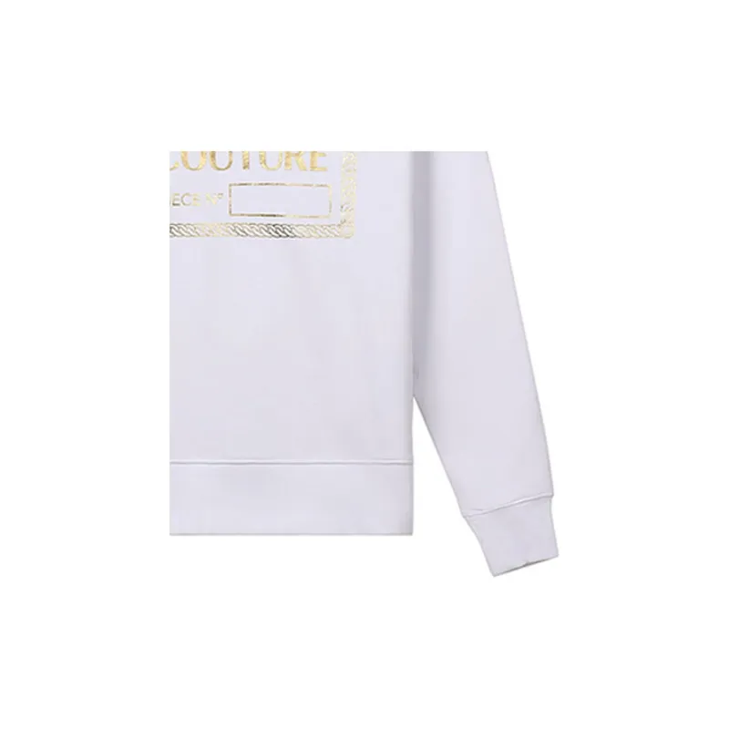 VERSACE JEANS COUTURE Sweatshirts Men White-6