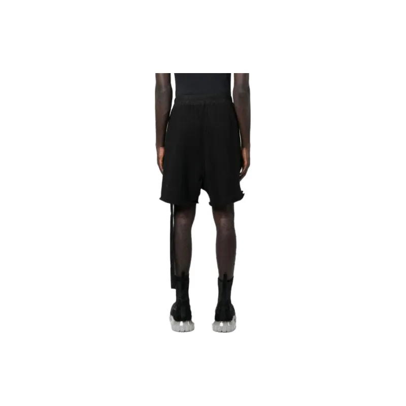 Rick Owens DRKSHDW Trucker Drop crotch Track Shorts-2