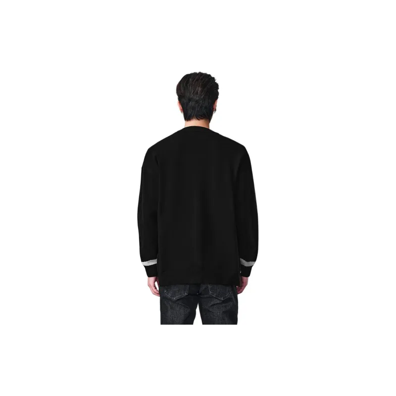 HLA Panda Wowo Series Knitwear Men Black 03-8