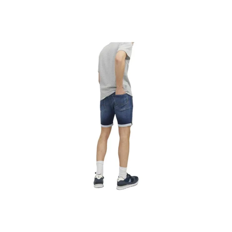 JACK JONES· Denim Shorts Men's Dark Blue-3