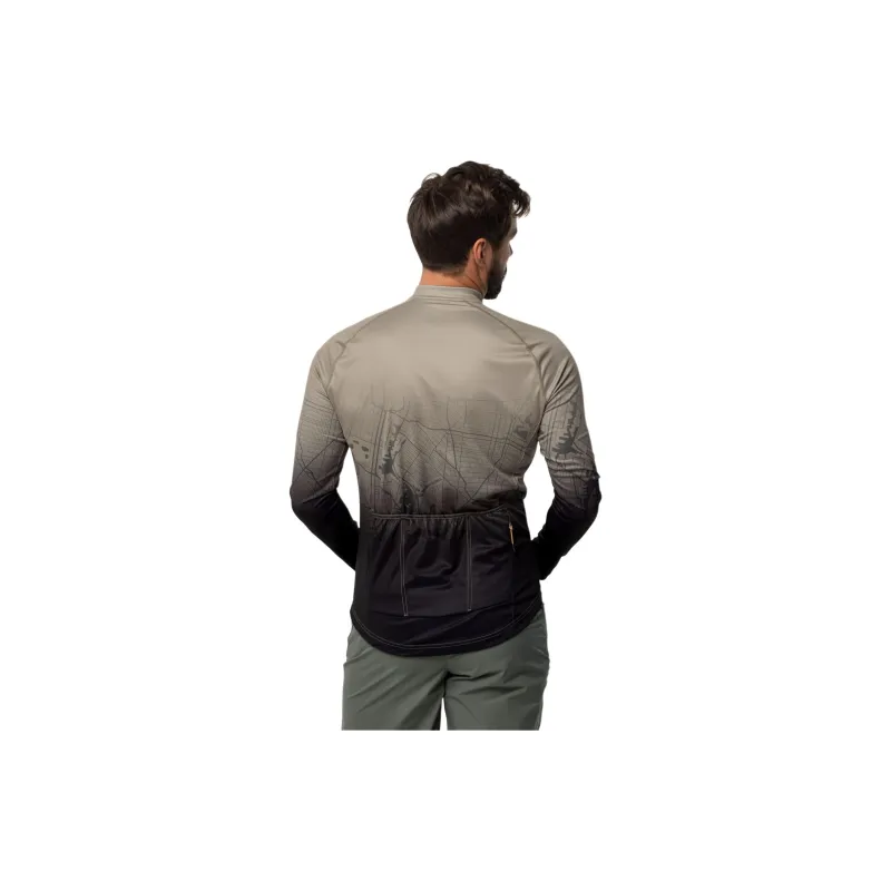 Jack Wolfskin Morobbia Fz L/s Print M Cycling Clothing Men's-2