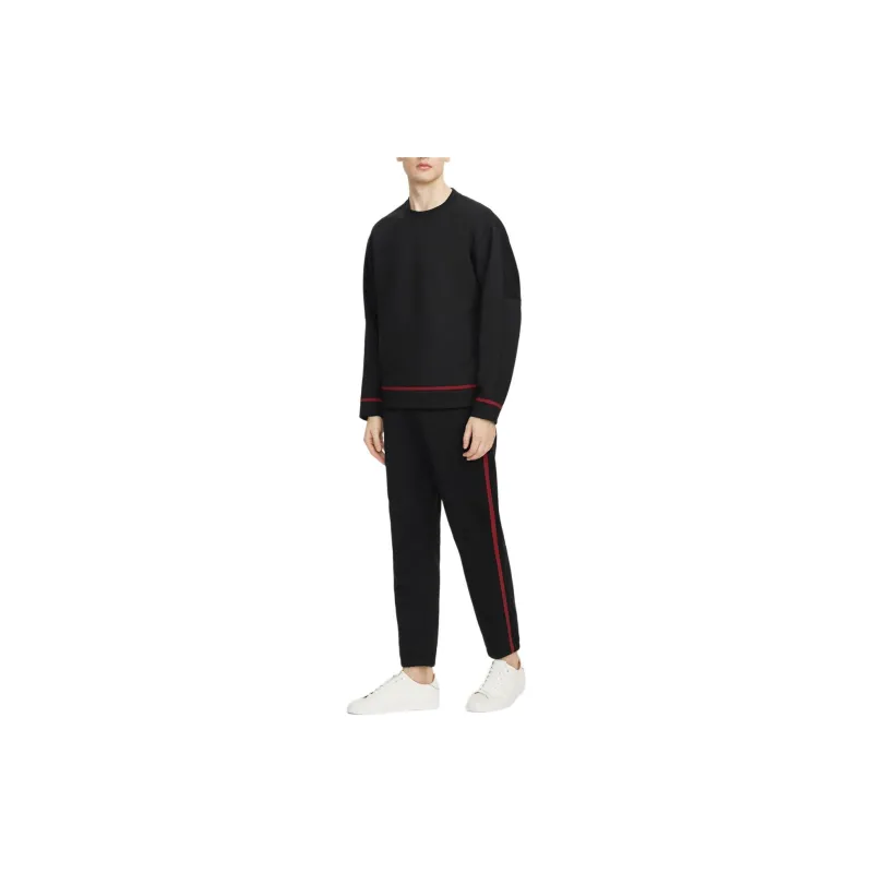 THEORY Chinese New Year SS23 Casual Pants Men's Black Fruit Color-4