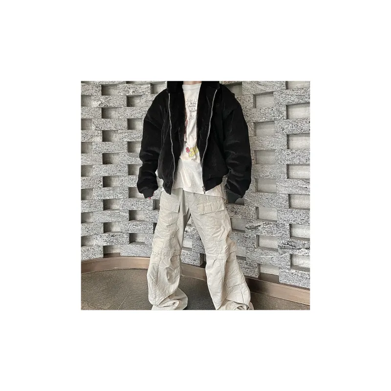 Askyurself Jackets Coats Unisex Black-2