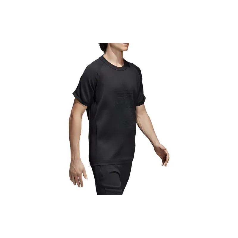 Adidas T Shirts Men CW1350 Black-4
