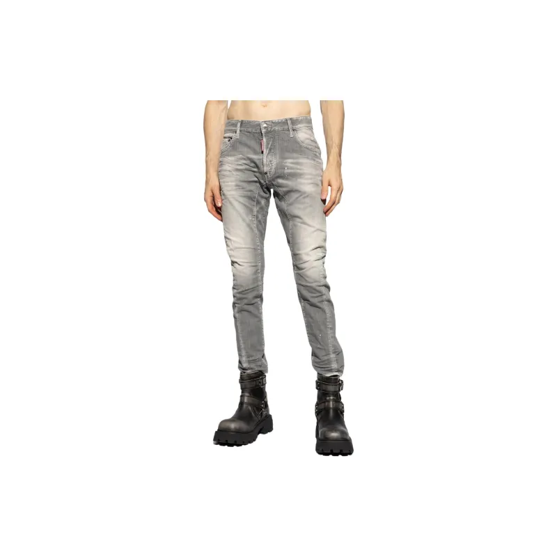 DSQUARED 2 Tidy Biker Distressed Jeans-2