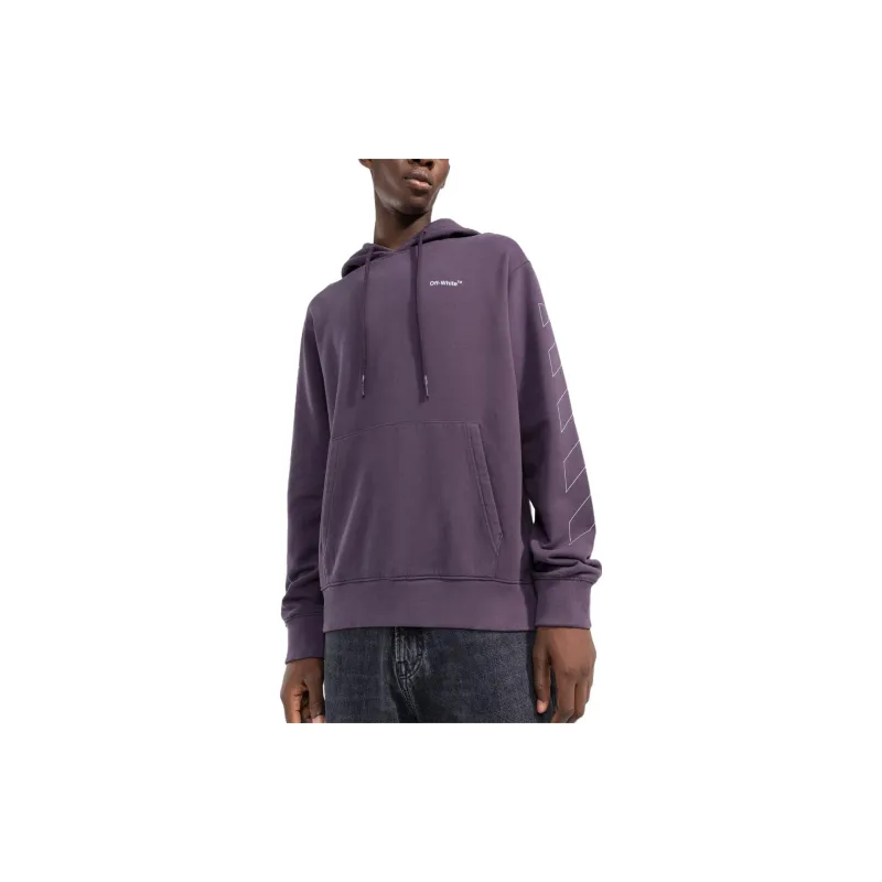 OFF WHITE FW22 Sweatshirts Men Purple-1
