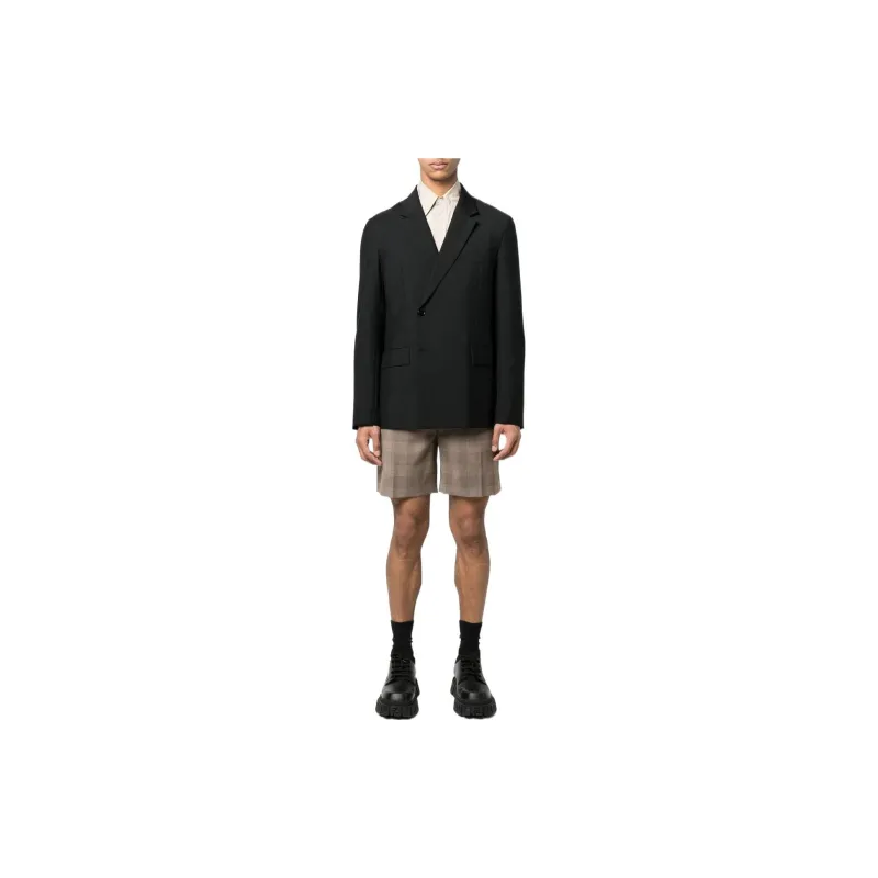 Givenchy Prince Of Wales Pattern Bermuda Shorts-1