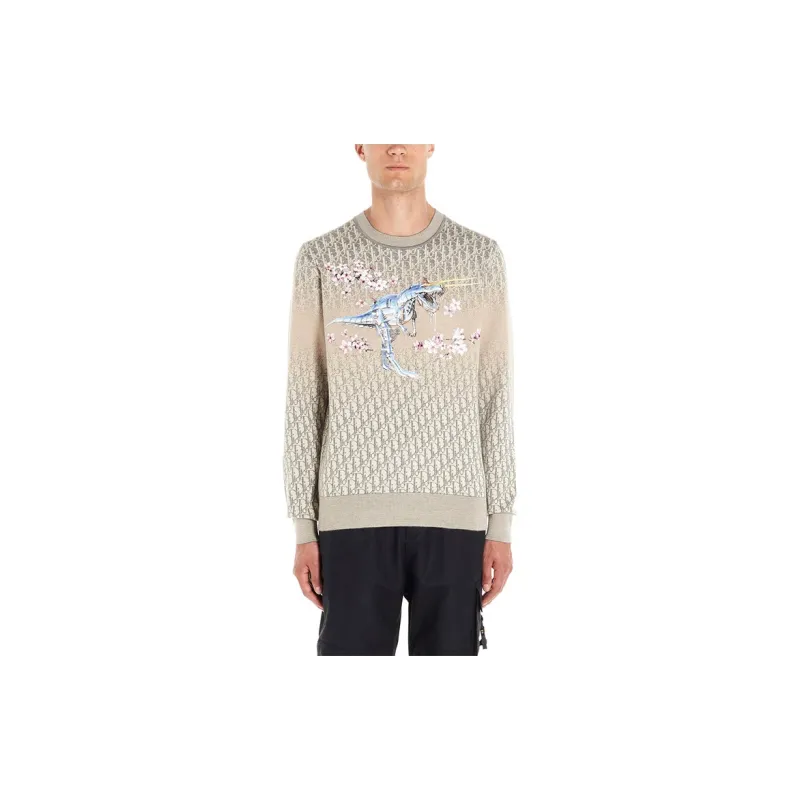 DIOR Sorayama Knitwear Men's Ecru-2