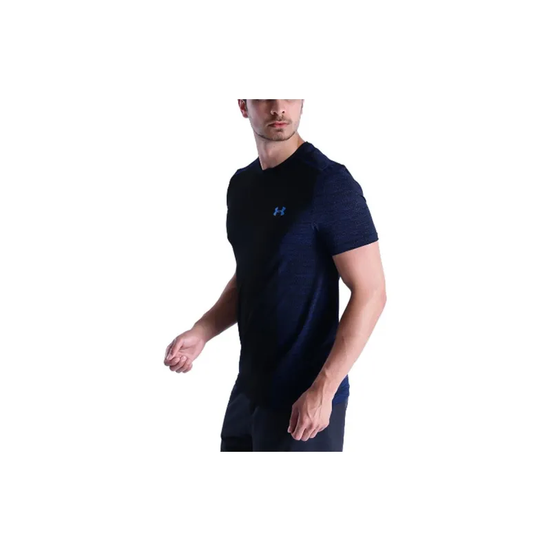 Under Armour RUSH T Shirt Men's Blue-4