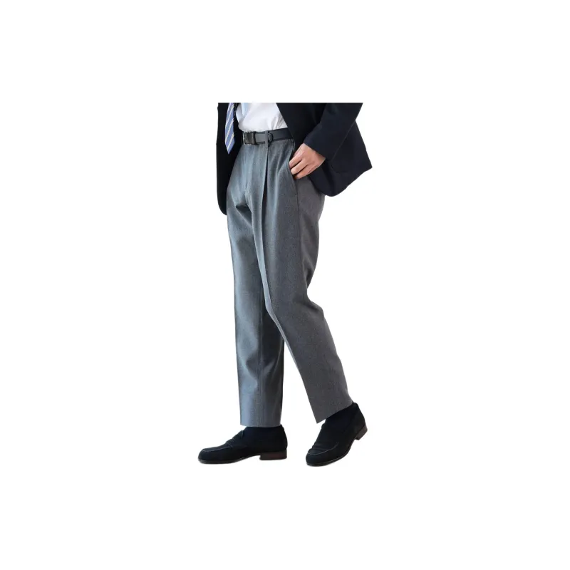 Beams SS24 B MING By Casual Pants Men's Gray-4