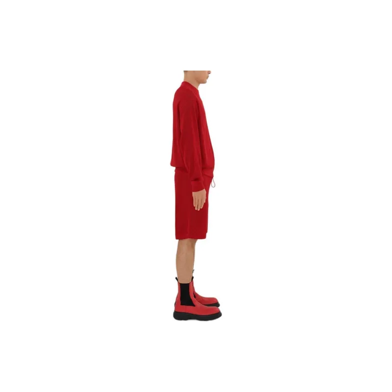Burberry Casual Shorts Men's Red-4