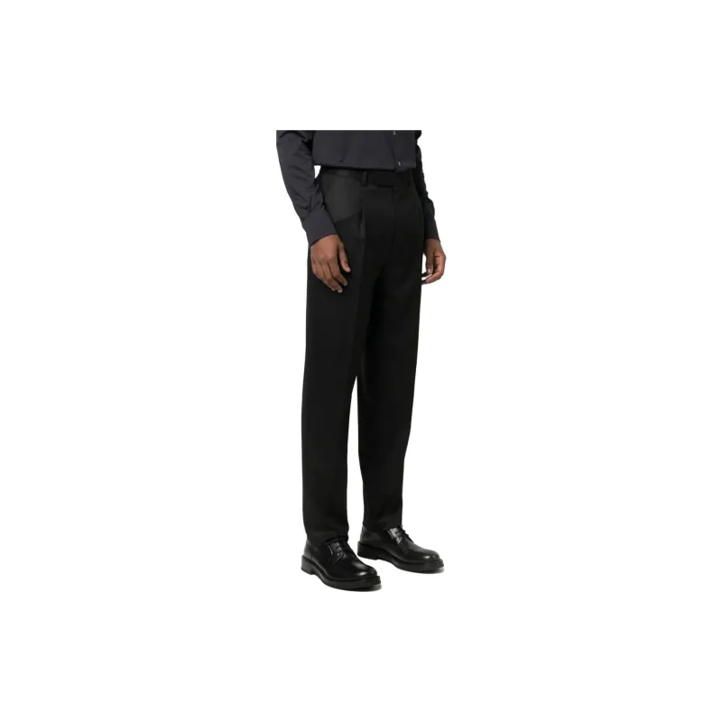 Ermenegildo Zegna Pleated Wool Trousers-3
