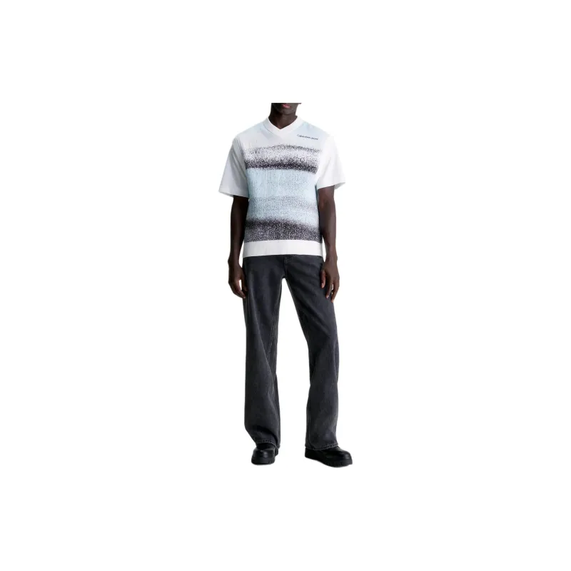 CALVIN KLEIN Tank Top Europe Version Men's Printed Jacquard-1