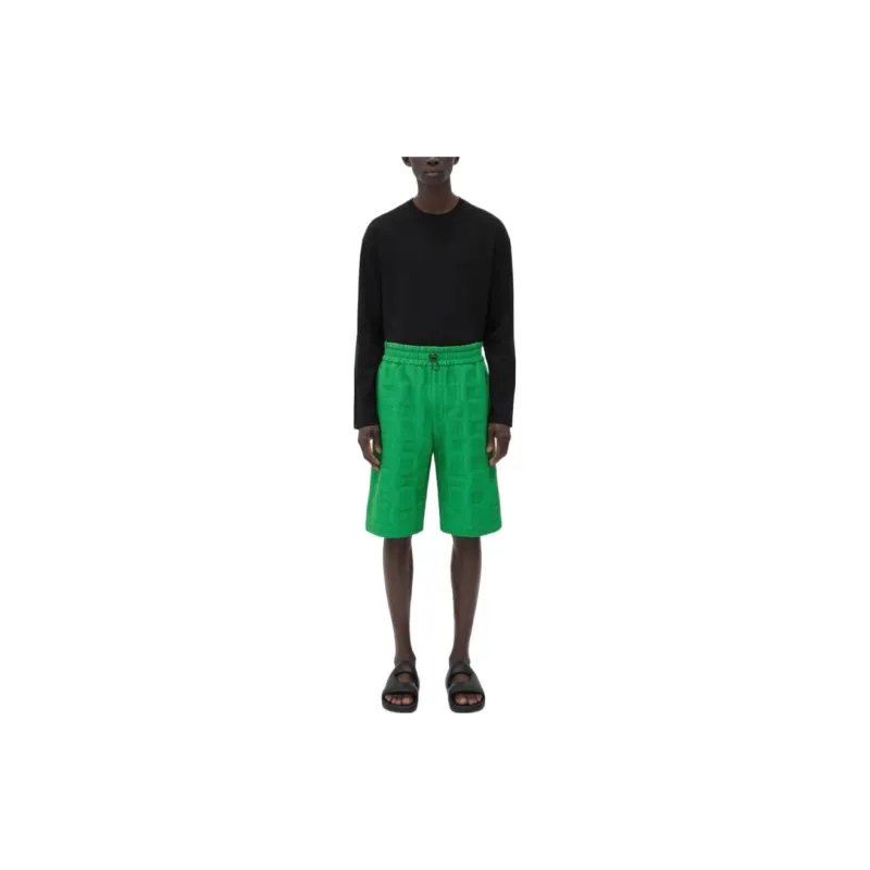 Bottega Veneta FW22 Casual Shorts Men's Green-3