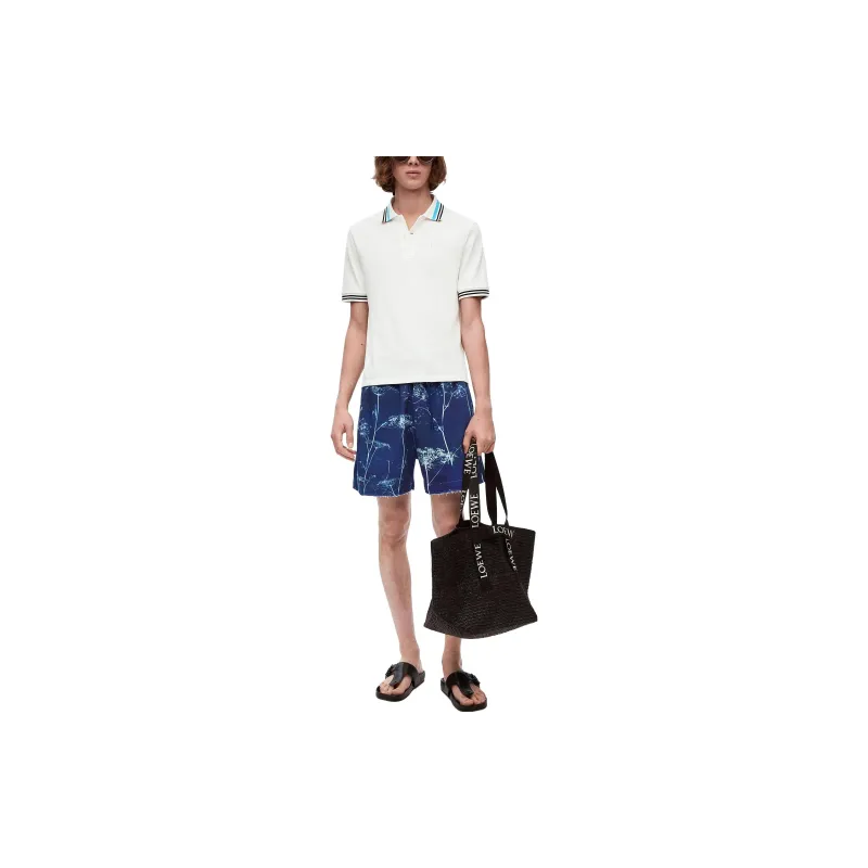 LOEWE SS23 Polo Shirt Men's White-1