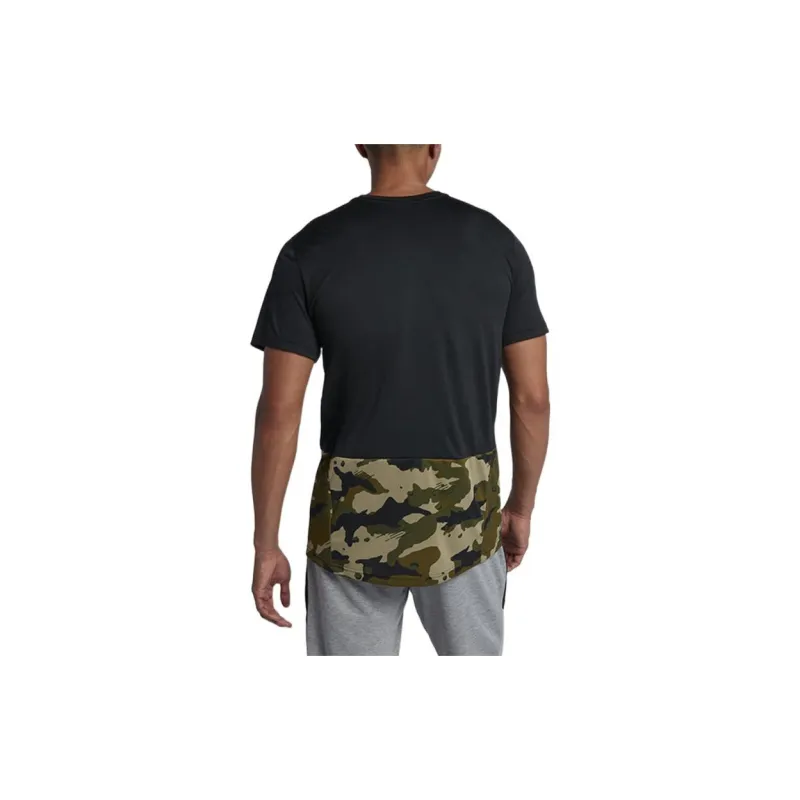 Nike T Shirts Men Black-2