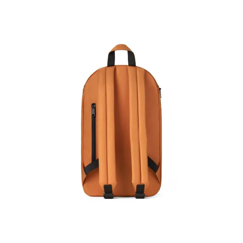 MR.ACE HOMME Nylon Backpack Medium Size Unisex Mist White/Earth Brown/Night Black-8