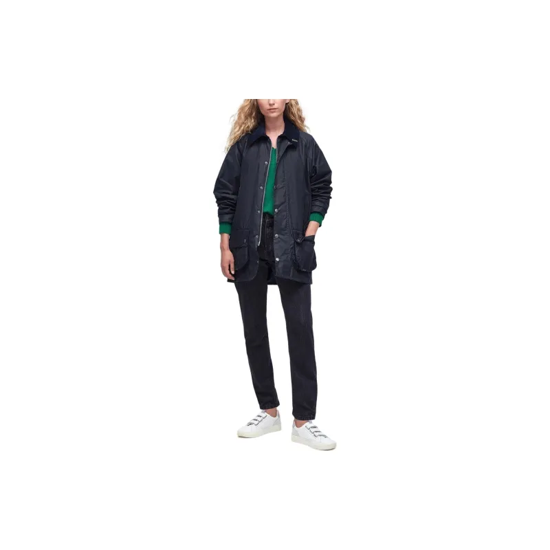 BARBOUR 40th Anniversary Beaufort Wax Jacket Jackets Coats Unisex Marine Blue-1