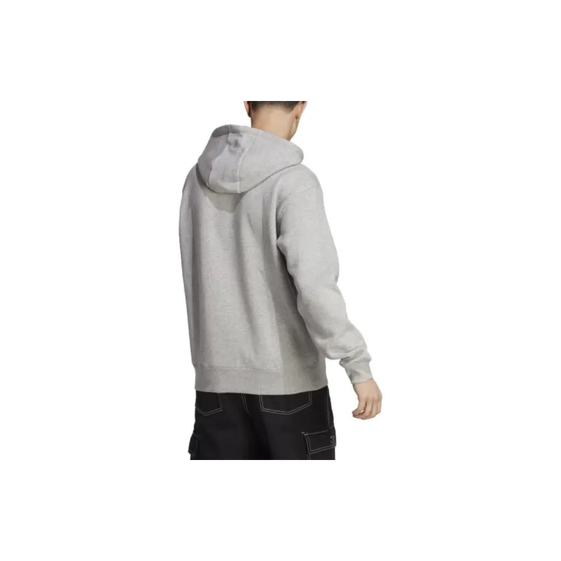 Adidas Sweatshirts Men Medium Gray Heather Flower-2